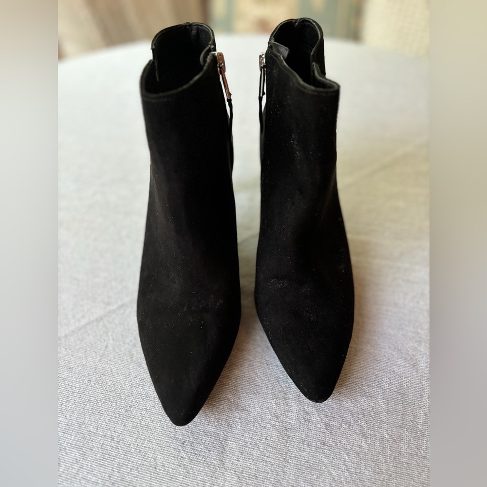 Sam & Libby Black Suede Ankle Boot